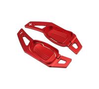 Paleta Cambio Levas Cambio Marchas Para Volante Coche, Extensión Levas, Accesorios Estilo Para SEAT Cupra, Ateca, Formentor, León 2021 2022 2023(Red)