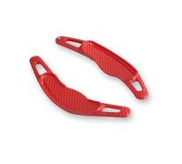 Paleta Cambio Volante Coche Para MINI Para Cooper S JCW F54 F55 F56 F57 | Para F60 Para Countryman Para Clubman Cubierta De Extensión De Paleta De Cambio De Volante(Pattern Red)