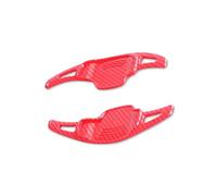 Paleta cambio volante Compatible Con Buick Para Verano 2015 2016 2017 2018 Para GS 2011 2012 2013 2014 2015 2016 2017 2018 Paleta Cambio Volante Coche(Carbon red)
