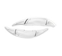 Paleta cambio volante Compatible Con Captur 2.ª Para Generation 2020 2021 2022 2023 2024 Cubierta Extensión Paleta Cambio Volante Coche Accesorios Engranaje(Silver)