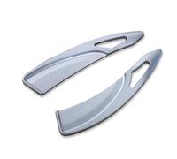 Paleta cambio volante Compatible Con Citroen Para C6 2019 2020 2021 2022 2023 2023 Paletas Aleación Extensión Palanca Cambios Volante Coche Piezas Decorativas(Silver)