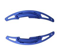 Paleta cambio volante Compatible Con M6 2013 2014 2015 2016 2017 Palancas Cambio Volante Extensión Paleta Cubierta Aleación Embellecedora 2 Uds(Blue)