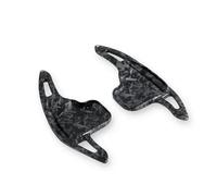 Paleta cambio volante Compatible Con Para X1 X4 X5 X6 Z4 Paletas Cambio Marchas Para Coche Extensiones Palanca Cambios Paleta Cambio Volante(Satin black)