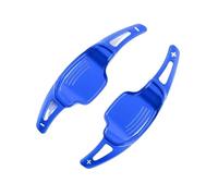 Paleta cambio volante Compatible Con Vauxhall Para Combo Life Para Corsa Para Insignia 2019 2020 Paletas Cambio Marchas Volante Del Coche Extienden Palanca Rápida(Blue)