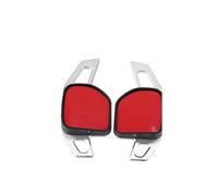 Paleta cambio volante Pegatinas De Extensión Para Levas De Cambio De Volante Coche Para Seat Para Alhambra Para Ateca Para León Para 5F Para FR Para Tarraco Para Ibiza paletas cambio las ruedas(Silver