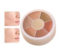 Paleta Correctora De Color - 5 G, Unifica El De La Piel, Rostro En Crema | Rutina De Maquillaje Diario Ocultar Imperfecciones Cobertura De Ojeras Enrojecimiento Neutralizar Resaltar Contorno Entr