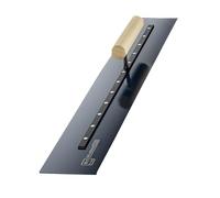 Paleta de acabado con mango de madera sk5 acero yeso para crear herramientas de construcción de yeso