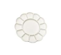 Paleta de Acuarela de Porcelana de 8 Pulgadas, Bandeja de Mezcla de Acuarela, Gouache acrílico, Pintura al óleo, 13 Piezas