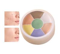 Paleta De Base De Crema Edificable: Juego De Colores De Corrector, Kit De Mezcla De De Piel | Maquillaje Facial De Usos Múltiples, Paleta De Contorno De Crema, Elementos Esenciales De Belleza Par