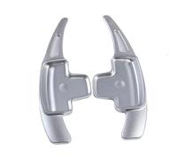 Paleta de cambio de coche Compatible Con Benz Para A GLK 2013-2014 Para CLA CLS Clase 2012-2013 Cubierta Paleta Cambio Extensión Palanca Cambios Volante Coche(Silver)