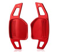 Paleta de cambio de coche Compatible Con Seat Para Arona 2018-2023 Para Ateca 2016-2023 Para Tarraco 2019-2023 Engranaje Paletas Extensión Paleta Cambio Volante Coche(Red)
