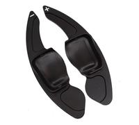 Paleta de cambio de coche Cubierta Extensión Palanca Cambios Volante Coche Compatible Con VW Para Touareg 2011-2016 Para Scirocco 2009-2015 Para Beetle 2013-2016(Black)