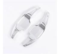 Paleta De Cambio De Volante Compatible Con Chevrolet Para Camaro Z28 TF4 ZL1 1LE RS SS COPO Paletas De Cambio De Volante Coche Pegatinas Palanca Cambios De Extensión(Silver)