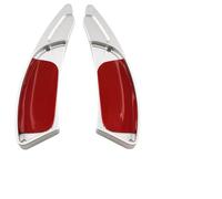 Paleta De Cambio De Volante Compatible Con Citroen Para Déesse DS DS3 DS4 DS4S DS5 5LS DS6 DS7 DS9 E-TENSE Crossback Volante Shift Paddles Extension Shifters Pegatinas(Silver A)