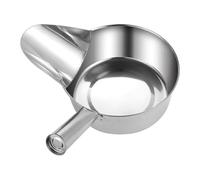 Paleta De Cocina Para Alimentos,Cuchara Acero Inoxidable para Freidora Comida,Pico de Pato Utensilios Mezcla - Ergonomica para Salsa Azucar Sal Palomitas Pure