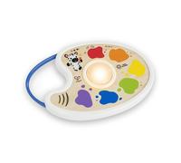 Paleta de colores Baby Einstein, Hape Playful Painter Magic Touch para niños o niñas de 6 meses en adelante [alemán, italiano, inglés]