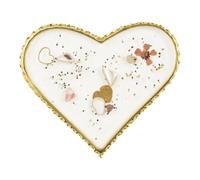 Paleta De Colores De Uñas | Paleta De Arte De De Resina | Elegante Tablero De Bandejas De Borde De Oro Para Muestras De Esmalte De Gel, Práctica De Manicura, Salón De , Estudio De Belleza, He