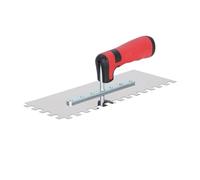 Paleta de construcción de acero con múltiples estilos de opciones con diseño reforzado, mango cómodo para varios proyectos reforzados