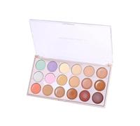 Paleta de contorno de corrector, paleta de corrector de color, Corriente de la cara iluminando 18 colores, Paleta de belleza impermeable oculta maquillaje para el de piel