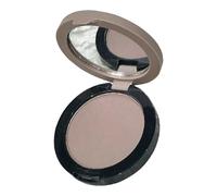 Paleta de contorno de maquillaje, polvo prensado de frío, sombra de nariz mate, bronceador ultra fino y ligero, kit de belleza profesional, estuche pequeño gris más espejo de mezcla para piel