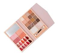 Paleta de contorno y resaltado de crema | Paletas de maquillaje de larga duración: kit de maquillaje multifuncional para maquillaje para principiantes amantes de la belleza Salón casual