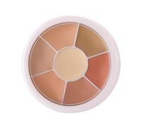 Paleta De Corrección De Color - Paleta De Maquillaje De Corrector | Corriente De Paleta De La Base Maquillaje | Paleta De Contorno De Uso De Todo El Día | Paleta De Cara Crema, Accesorios De Ocultació