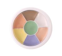 Paleta De Corrección De Color - Paleta De Maquillaje De Corrector | Corriente De Paleta De La Base Maquillaje | Paleta De Contorno De Uso De Todo El Día | Paleta De Cara Crema, Accesorios De Ocultació