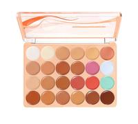 Paleta de corrector de maquillaje - Kit de resaltador de 24 colores, herramientas de contorno profesional | Maquillaje cosmético para ojos y cara, para principiantes, viaje a