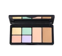 Paleta De Correctores 6 Colores Contorno En Crema Set Maquillaje Para Ojos, Rostro, Corrección Imperfecciones La Piel, Espinillas Y Ojeras Enmascaradora Resistente Al Ag