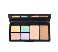 Paleta de correctores de contorno,Paleta de correctores correctores - Paleta de contorno Paleta de correctores de 6 colores con pincel | Paleta de maquillaje de larga duración corrector corrector de c