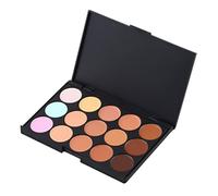 Paleta de correctores profesionales, juego de cosméticos de contorno de camuflaje de 15 colores para ojos y rostro, kit de maquillaje resaltador de contorno, para el hogar