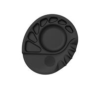 Paleta de cosméticos de silicona con superficies de mezcla higiénicas para pieles sensibles, uso prolongado en varios ajustes de mezcla de colores