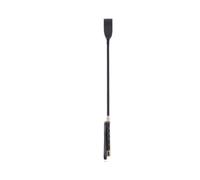 Paleta de cuero sintético negro de 30/45/54/60 cm for azotes, látigo largo for coqueteo, azotador sumiso SM, juguetes sexuales for hombres y mujeres, juego sexual for adultos(45cm)