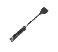 Paleta de cuero sintético negro de 30/45/54/60 cm for azotes, látigo largo for coqueteo, azotador sumiso SM, juguetes sexuales for hombres y mujeres, juego sexual for adultos(30cm)