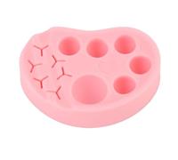 Paleta de Elevación de Pestañas, Maquillaje Multifuncional de Silicona con Pinzas Ranuras Maquillaje de Tinte de Bricolaje de Diy Herramienta de Mezcla de Tinte de Pestañas