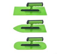 Paleta de enlucido de plástico, herramienta ligera de cemento de hormigón para aplicación de masilla de pared, acabado suave, renovación del hogar, proyectos de bricolaje