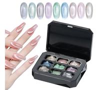 Paleta De Esmalte En Gel - Pintura En Gel De 2,6 G, Accesorios Para Arte De Uñas Con Pintura Degradada Para Manicura Para Niñas | Pat Paint Nail Palette Ombres Esmalte de uñas Manicura Accesorios de a