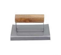 Paleta de esquina interna/externa de 90 grados para recortar hormigón y cemento, hoja de acero galvanizado con medio redondeado para borde y ranura deslizante (tipo A)