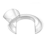 Paleta De Gancho For Masa, Compatible Con Kitchenaid, Accesorios De Piezas De Accesorio De Ayuda For Mezclador De 7 Cuartos, Soporte De Látigo De Alambre Antiarañazos(Splash guard)