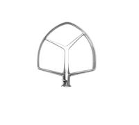 Paleta de gancho for masa, Compatible con Kitchenaid, piezas de accesorio de ayuda for mezclador de 7 cuartos, soporte, látigo de alambre conveniente(Stainless steel pulp)