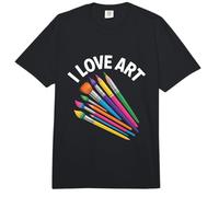Paleta de Herramientas de expresión Creativa I Love Art Comfort Colors Adult Heavyweight T-Shirt