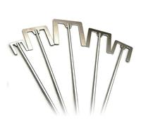Paleta de hoja tipo E acero inoxidable 304 con ancho 30mm a 120mm, paleta impulsora agitadora varilla, utilizada en herramientas mezcla laboratorio, 1 ud(50x300mm/1.97x11.81in)