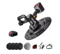 Paleta de hormigón eléctrica - Máquina alisadora de mortero de mano ajustable de 6 velocidades con motor totalmente de cobre 1 juego