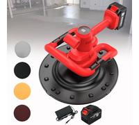 Paleta de hormigón eléctrica para alisar paredes, pulidora de velocidad ajustable para yeso, mortero de cemento, masilla de cemento, herramienta de alisado y pulido de paredes