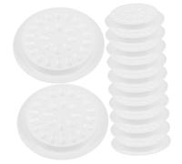 Paleta de Injerto de Pestañas Flor Pvc 100 Piezas Color Blanco