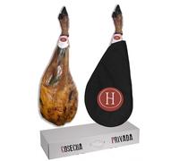 Paleta de Jabugo 100% Bellota (4,5-5 kg) - Envio 24 - Sanchez Martín - Selección Cosecha Privada - Envío 24 h - Vitola Negra 100% Bellota Ibérica Huelva - Incluye Funda Regalo Jamón (5 kg, Paleta)