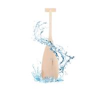 Paleta de kayak para niños - Paleta de juguete de madera de 19 pulgadas | Accesorio de madera para deportes acuáticos: remo ligero para niños y niñas, puesta en escena y actividades divertidas en el a
