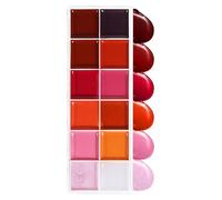 Paleta de Labiales Kit 12 Colores, Larga Duración, Resistente Al Agua