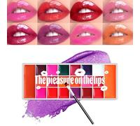 Paleta de Labios - Paleta De Labiales Con 20 Tonos | Ligero Duradero Resistente A Manchas Para Sombras Y Rubor En Fotos Y Citas