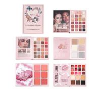 Paleta De Maquillaje Book | Kit De Cosméticos,Paleta De Contorno Facial,Para Principiantes Profesionales Artistas Novias Amantes De La Belleza Uso